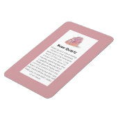 Magnet Flexible Signe rose Quartz Cristal Signification Bijoux Aff (Côté Gauche)