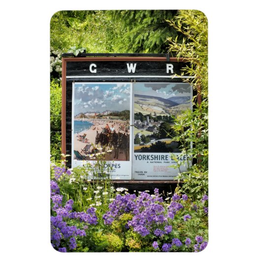 Magnet Flexible SIGNES DE LA GARE vintage (Vertical)