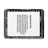 Magnet Flexible Signes De La Terre (Horizontal)