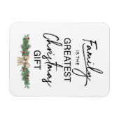 Magnet Flexible Signet famille Noël (Horizontal)