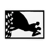 Magnet Flexible silhouette couple dancing in the dark (Horizontal)
