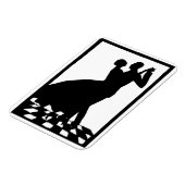 Magnet Flexible silhouette couple dancing in the dark (Côté Gauche)