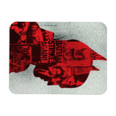 Magnet Flexible Silhouette de Batman (Horizontal)