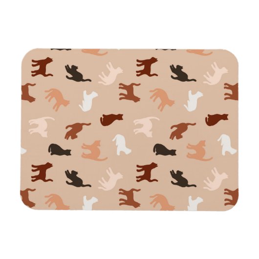 Magnet Flexible Silhouette de chat (Horizontal)