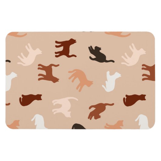 Magnet Flexible Silhouette de chat (Horizontal)