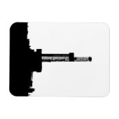 Magnet Flexible Silhouette de plateforme de forage (Horizontal)