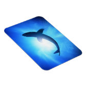 Magnet Flexible Silhouette de requin de l'océan profond (Côté Droit)