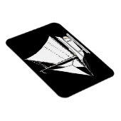 Magnet Flexible silhouette de voilier (Côté Droit)