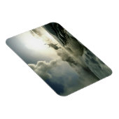 Magnet Flexible Silhouette d'Elk au Castle Geyser (Côté Droit)