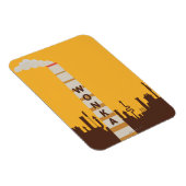 Magnet Flexible Silhouette Wonka Factory (Côté Droit)