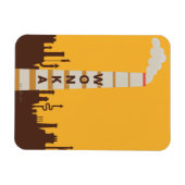 Magnet Flexible Silhouette Wonka Factory (Horizontal)