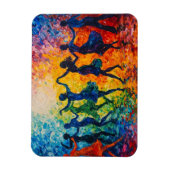 Magnet Flexible Silhouettes colorées dansant (Vertical)