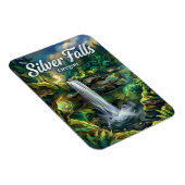 Magnet Flexible Silver Falls Oregon (Côté Droit)