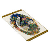 Magnet Flexible Silver Peacock (Côté Droit)