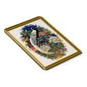 Magnet Flexible Silver Peacock (Côté Droit)