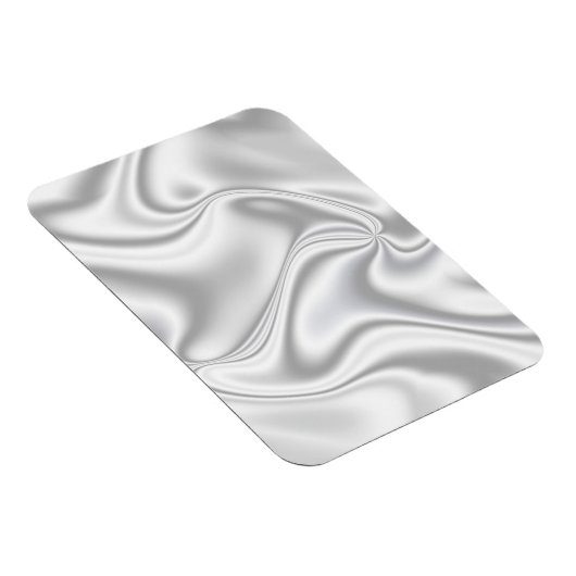 Magnet Flexible Silver Satin (Côté Droit)
