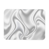 Magnet Flexible Silver Satin (Horizontal)
