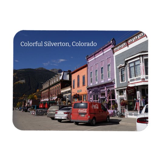 Magnet Flexible Silverton coloré, Colorado (Horizontal)