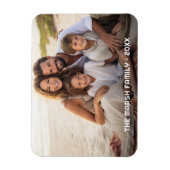 Magnet Flexible Simple 1 Photo Couverture Complète - Superposition (Vertical)