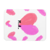 Magnet Flexible SIMPLE MINIMAL.CUTIE AJOUTER NOM BÉBÉ lettre Jeter (Horizontal)