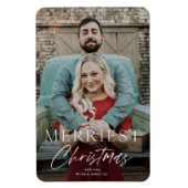 Magnet Flexible Simple Script Merveilleuse Noël Carte (Vertical)