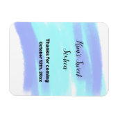 MAGNET FLEXIBLE SIMPLE SWEET MINIMAL SIXTEEN ELEGENT CUSTOM (Horizontal)