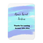 MAGNET FLEXIBLE SIMPLE SWEET MINIMAL SIXTEEN ELEGENT CUSTOM (Vertical)