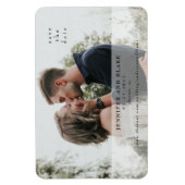 Magnet Flexible Simply Us Photo Wedding Enregistrer la date (Vertical)