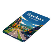 Magnet Flexible Simsbury Connecticut (Côté Gauche)