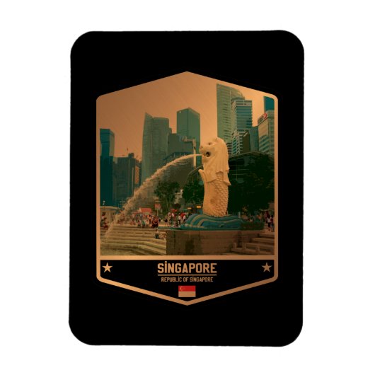 Magnet Flexible Singapour (Vertical)