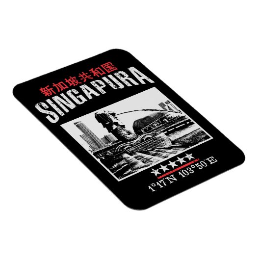 Magnet Flexible Singapour (Côté Droit)