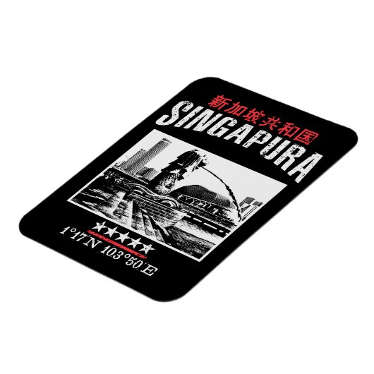 Magnet Flexible Singapour (Côté Gauche)