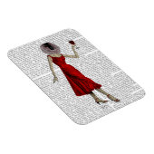 Magnet Flexible Singe au vin (Côté Droit)