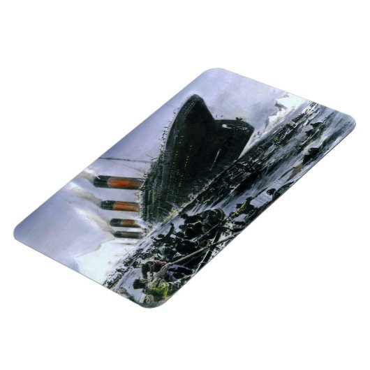 Magnet Flexible Sinking RMS Titanic (Côté Gauche)