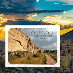 Magnet Flexible S'inscrire Cliff, Oregon Trail, Wyoming