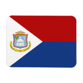 Magnet Flexible Sint Maarten Flag (Horizontal)