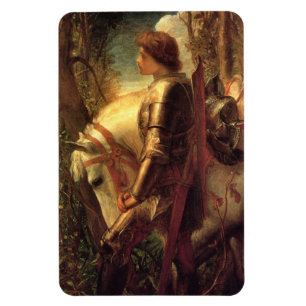Magnet Flexible Sir Galahad (par George Frederick Watts)