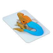 Magnet Flexible sirène à queue bleue (Côté Droit)