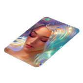 Magnet Flexible Sirène aux cheveux chatoyants (Côté Gauche)