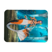 Magnet Flexible Sirène bleue (Horizontal)