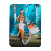Magnet Flexible Sirène bleue (Vertical)
