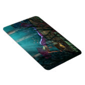 Magnet Flexible Sirène d'Imaginaire sous-marin et trésor d'Art num (Côté Droit)