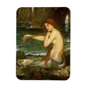 Magnet Flexible Sirène par John William Waterhouse