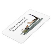 Magnet Flexible Sirène Sur Aimant Flexible À La Queue Du Bateau (Côté Gauche)