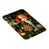 Magnet Flexible Sirène tropicale sous la mer Noël (Côté Droit)