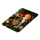 Magnet Flexible Sirène tropicale sous la mer Noël (Côté Gauche)