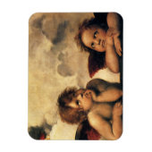 Magnet Flexible Sistine Madonna Angels par Raphael Sanzio (Vertical)