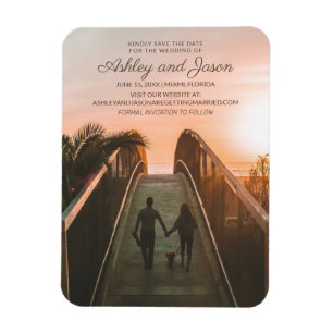 Magnet Flexible Site Web de Photo de Mariage Vertical