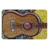 Magnet Flexible "# Six" Aimant flexible de guitare (Horizontal)