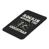 Magnet Flexible Skeleton Christmas Dance (Côté Gauche)